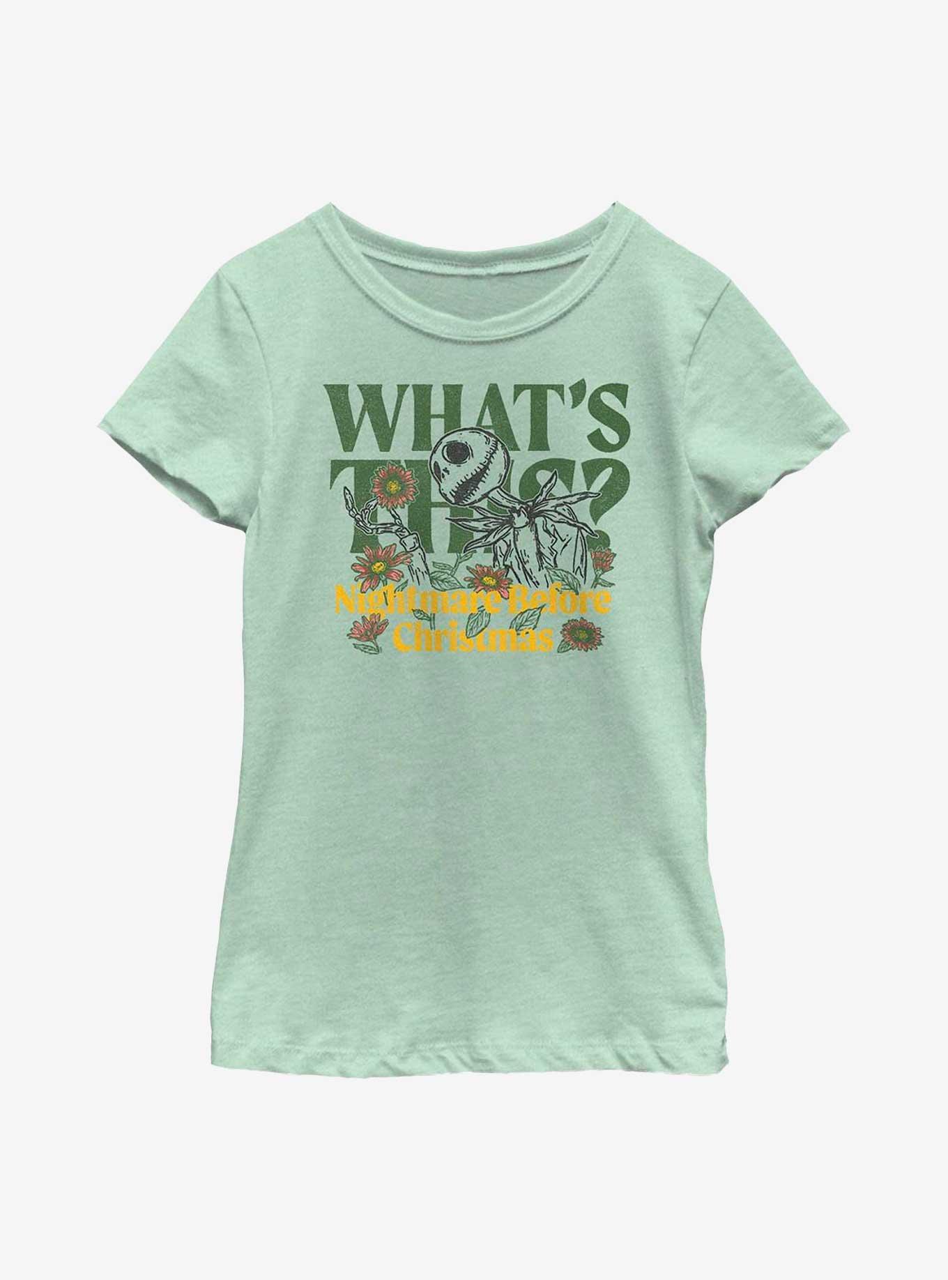 Disney The Nightmare Before Christmas What Is This Thing Youth Girls T-Shirt, , hi-res