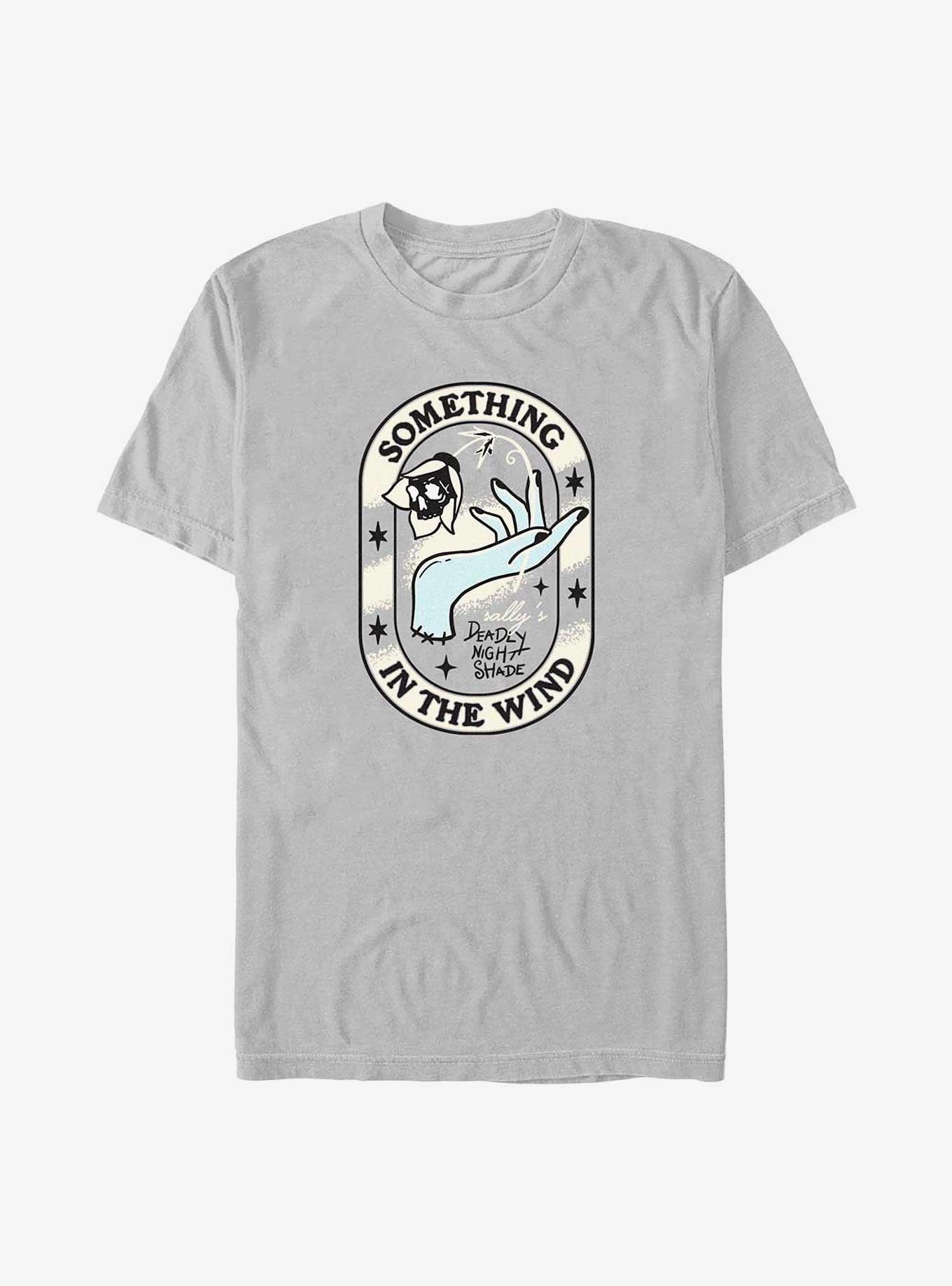 Disney The Nightmare Before Christmas Something In The Wind T-Shirt, SILVER, hi-res