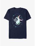 Disney The Nightmare Before Christmas Stars And Flowers T-Shirt, NAVY, hi-res