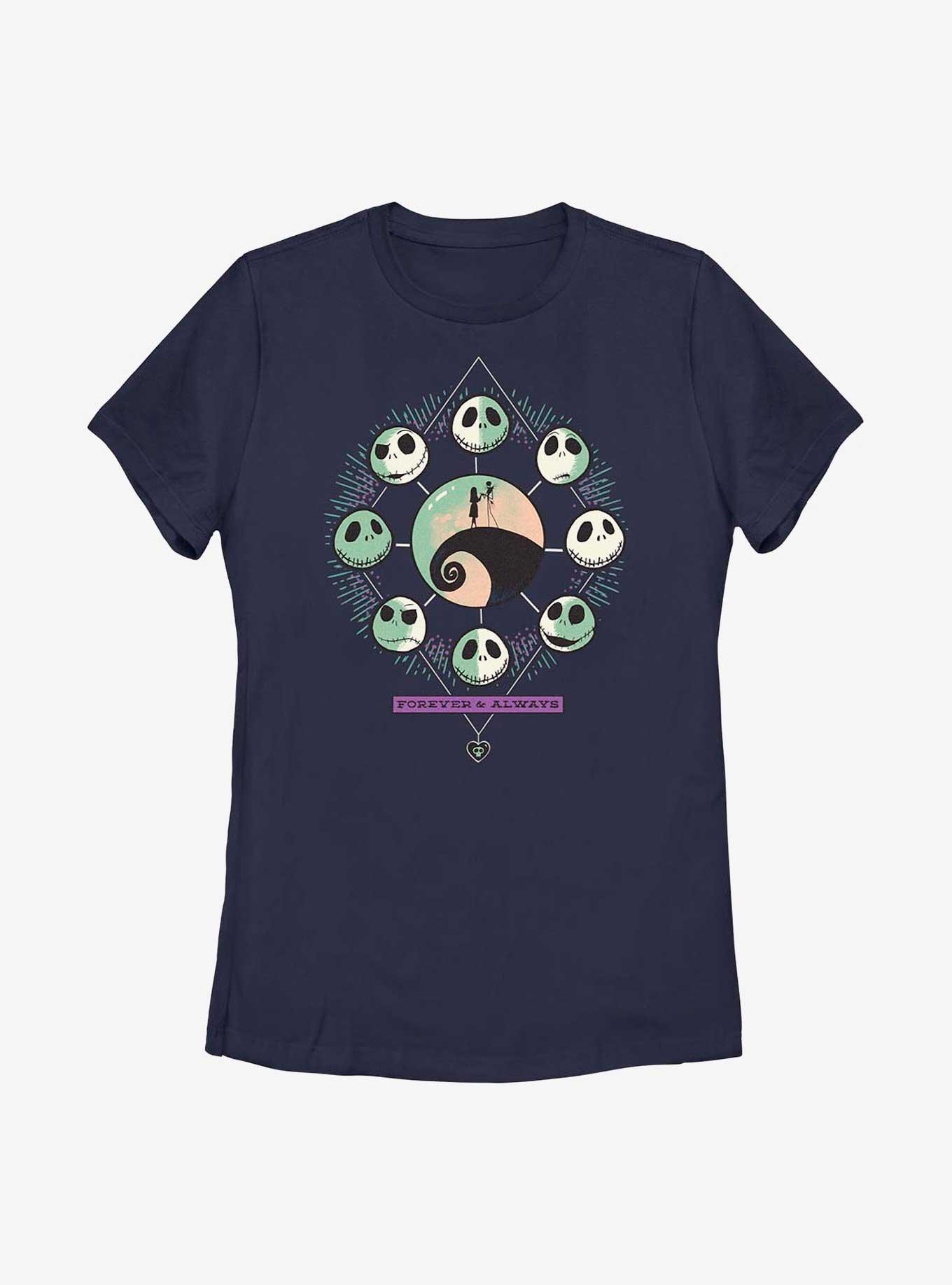Disney The Nightmare Before Christmas Forever And Always Diamond Womens T-Shirt, , hi-res