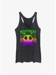 Disney The Nightmare Before Christmas Jack Sunset Womens Tank Top, BLK HTR, hi-res