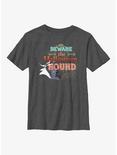 Disney The Nightmare Before Christmas Beware Of Zero Youth T-Shirt, CHAR HTR, hi-res