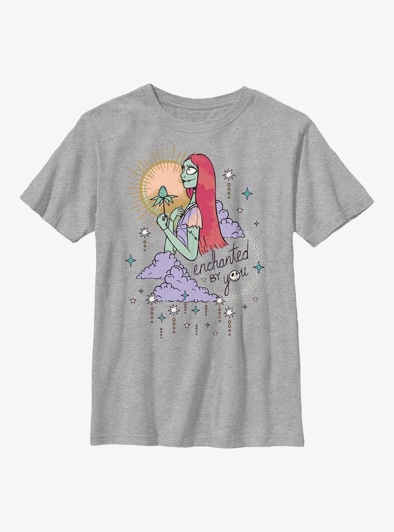 Disney The Nightmare Before Christmas Enchanted By You Youth T-Shirt, ATH HTR, hi-res
