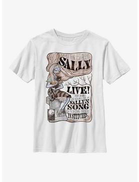 Disney The Nightmare Before Christmas Fest Sally Watercolor Youth T-Shirt, , hi-res
