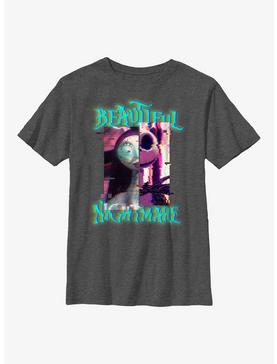 Disney The Nightmare Before Christmas Glitchy Nightmare Youth T-Shirt, , hi-res