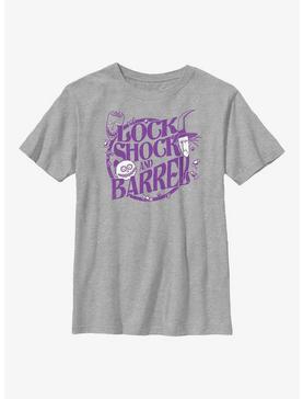 Disney The Nightmare Before Christmas Lock, Shock And Barrel Youth T-Shirt, , hi-res