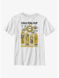 Disney The Nightmare Before Christmas Summer Fest Poster Panels Youth T-Shirt, WHITE, hi-res