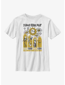 Disney The Nightmare Before Christmas Summer Fest Poster Panels Youth T-Shirt, , hi-res