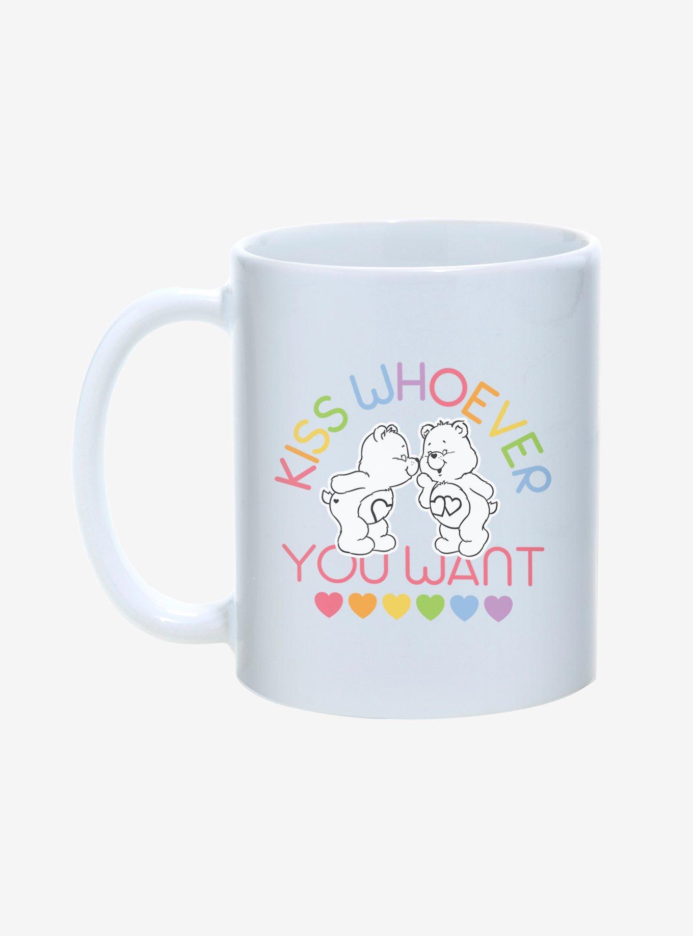 Care Bears Kiss Whoever You Want Mug 11oz, , hi-res