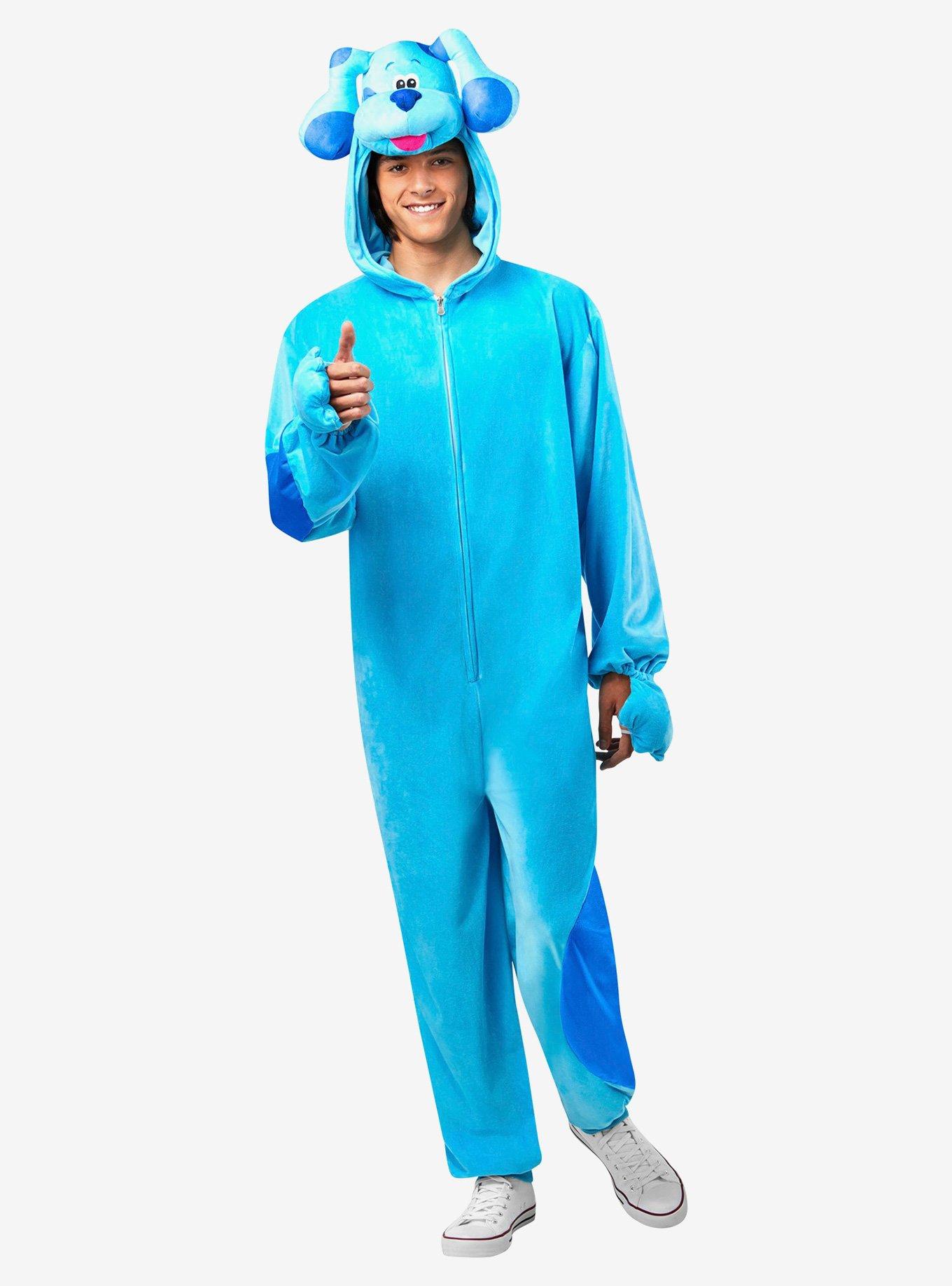 Blues Clues Blue Adult Comfywear Costume, , hi-res