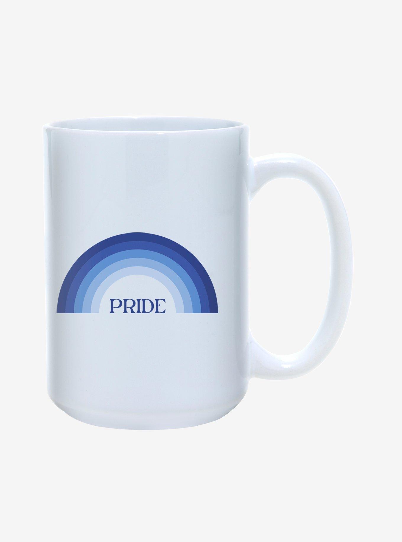 Blue Rainbow Pride Mug 15oz, , hi-res