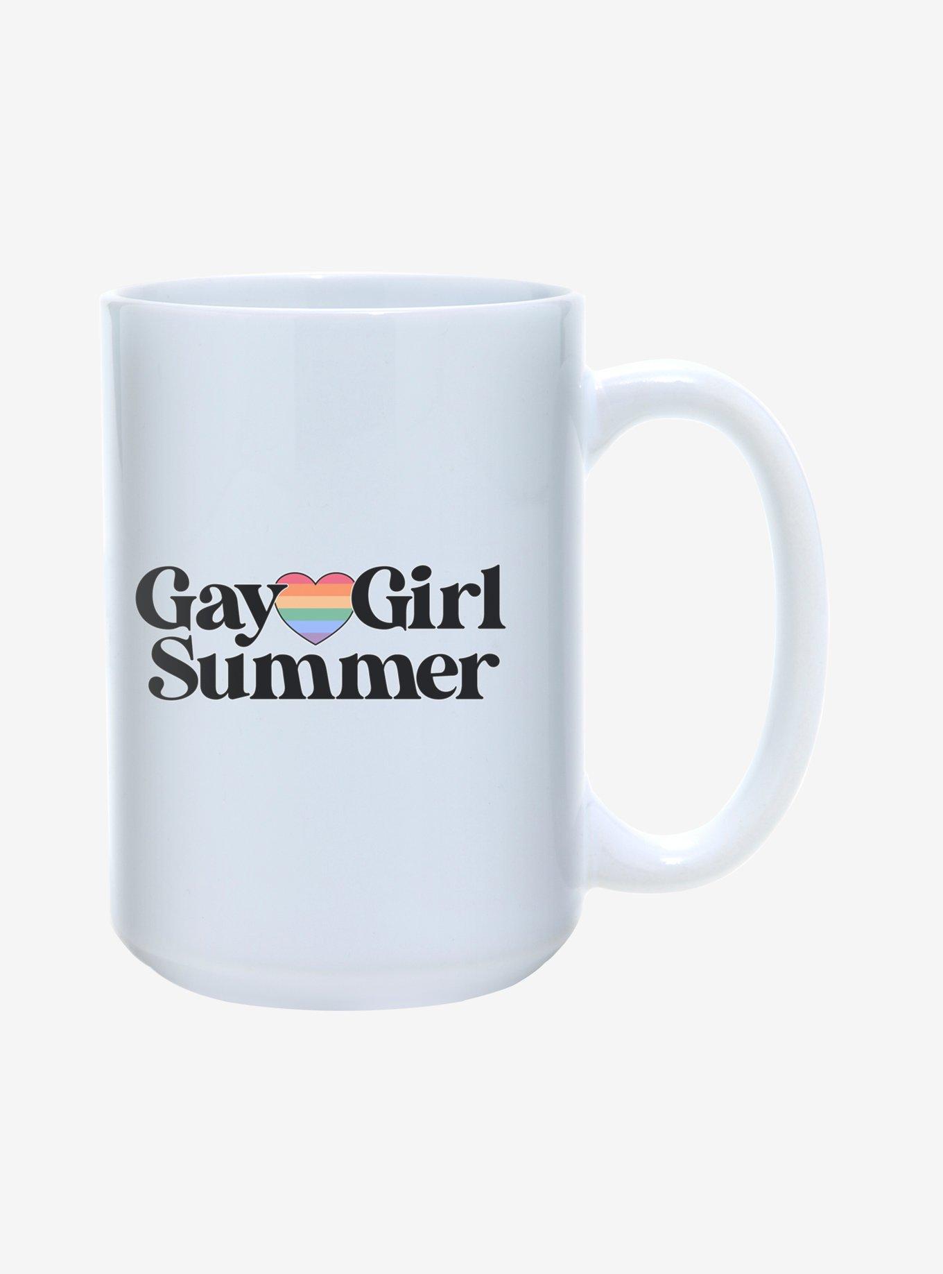 Gay Girl Summer Pride Mug 15oz