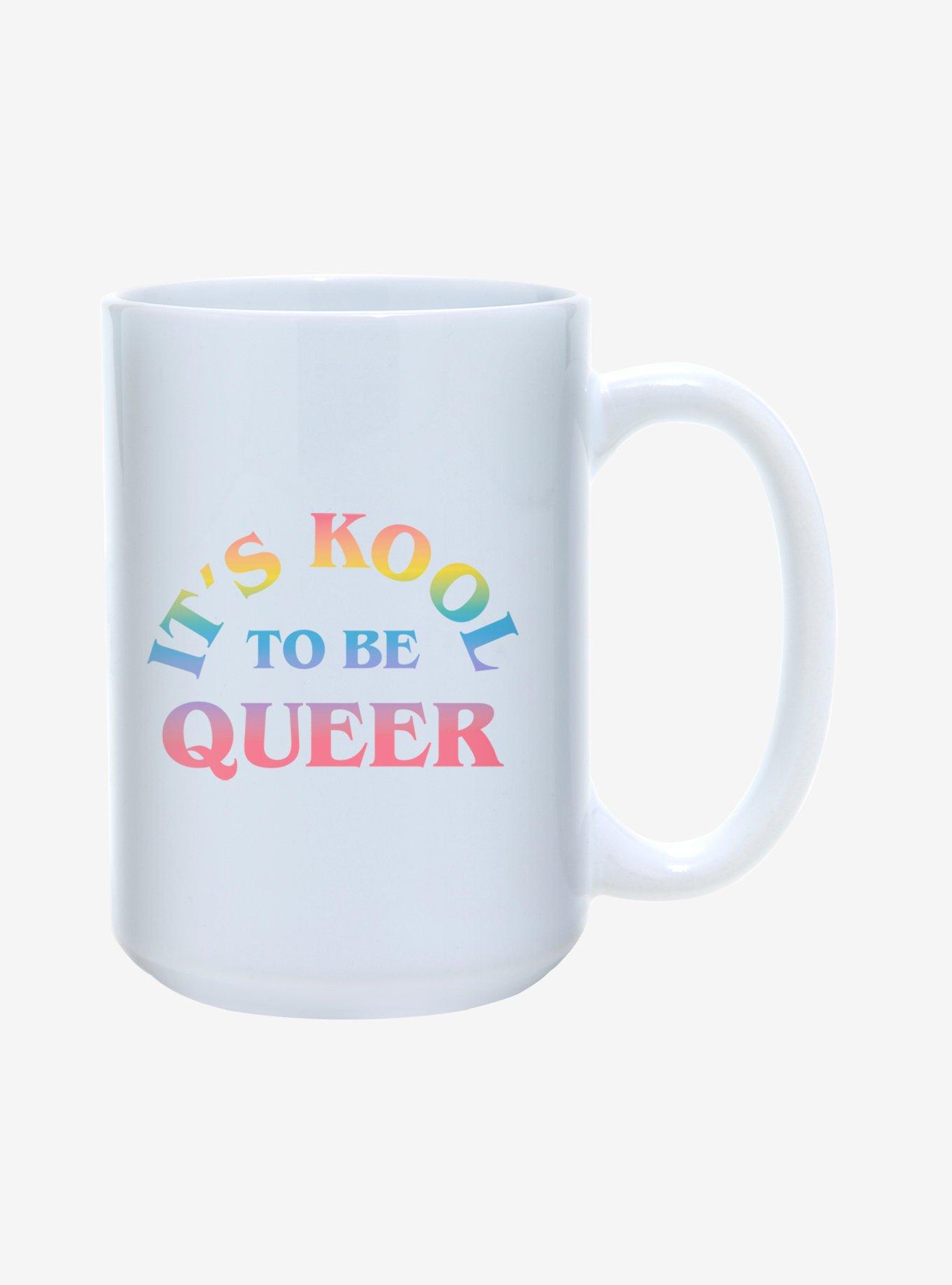 It's Kool To Be Queer Pride Mug 15oz, , hi-res