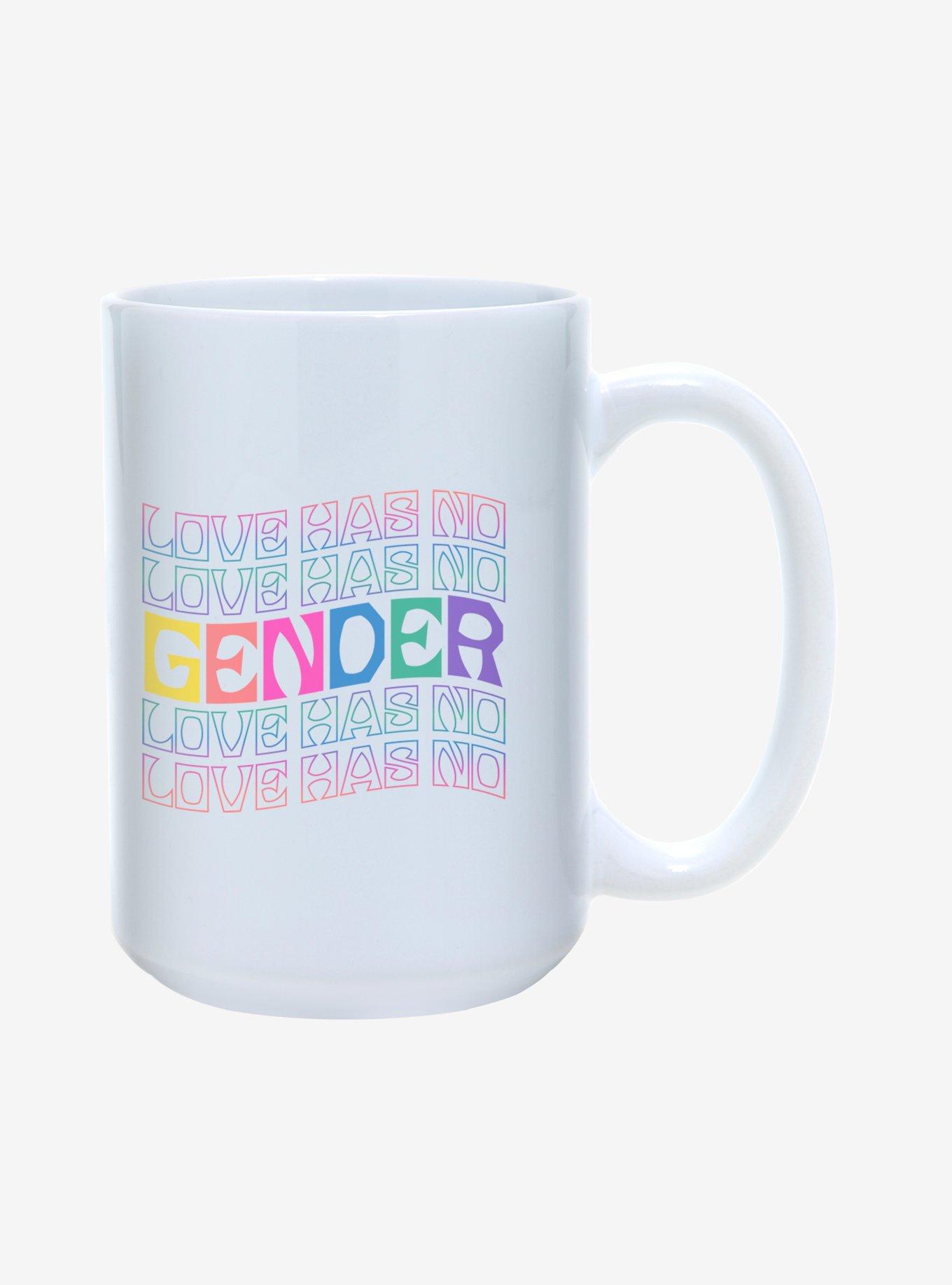 Love Has No Gender Pride Mug 15oz, , hi-res