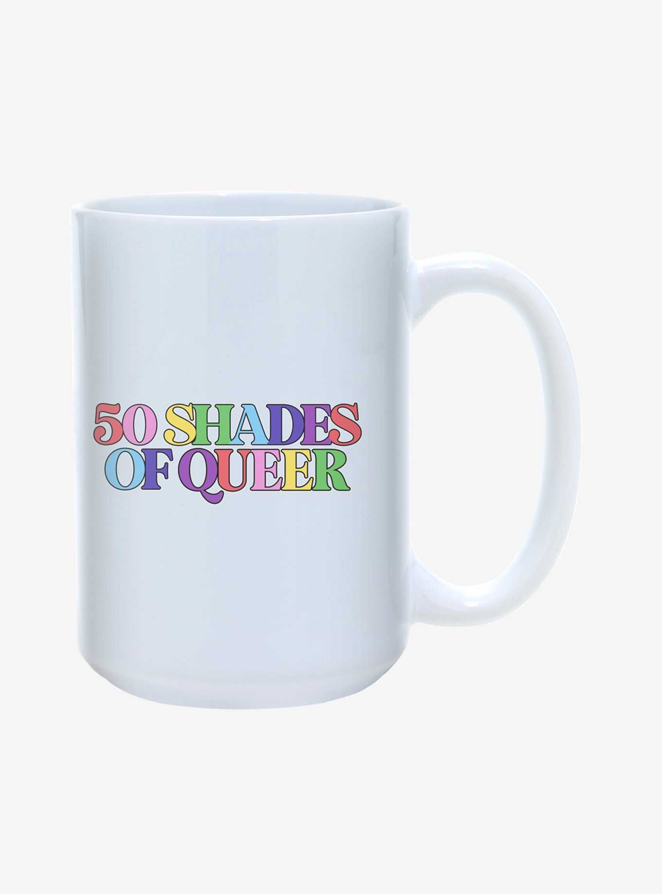 50 Shades of Queer Pride Mug 15oz, , hi-res