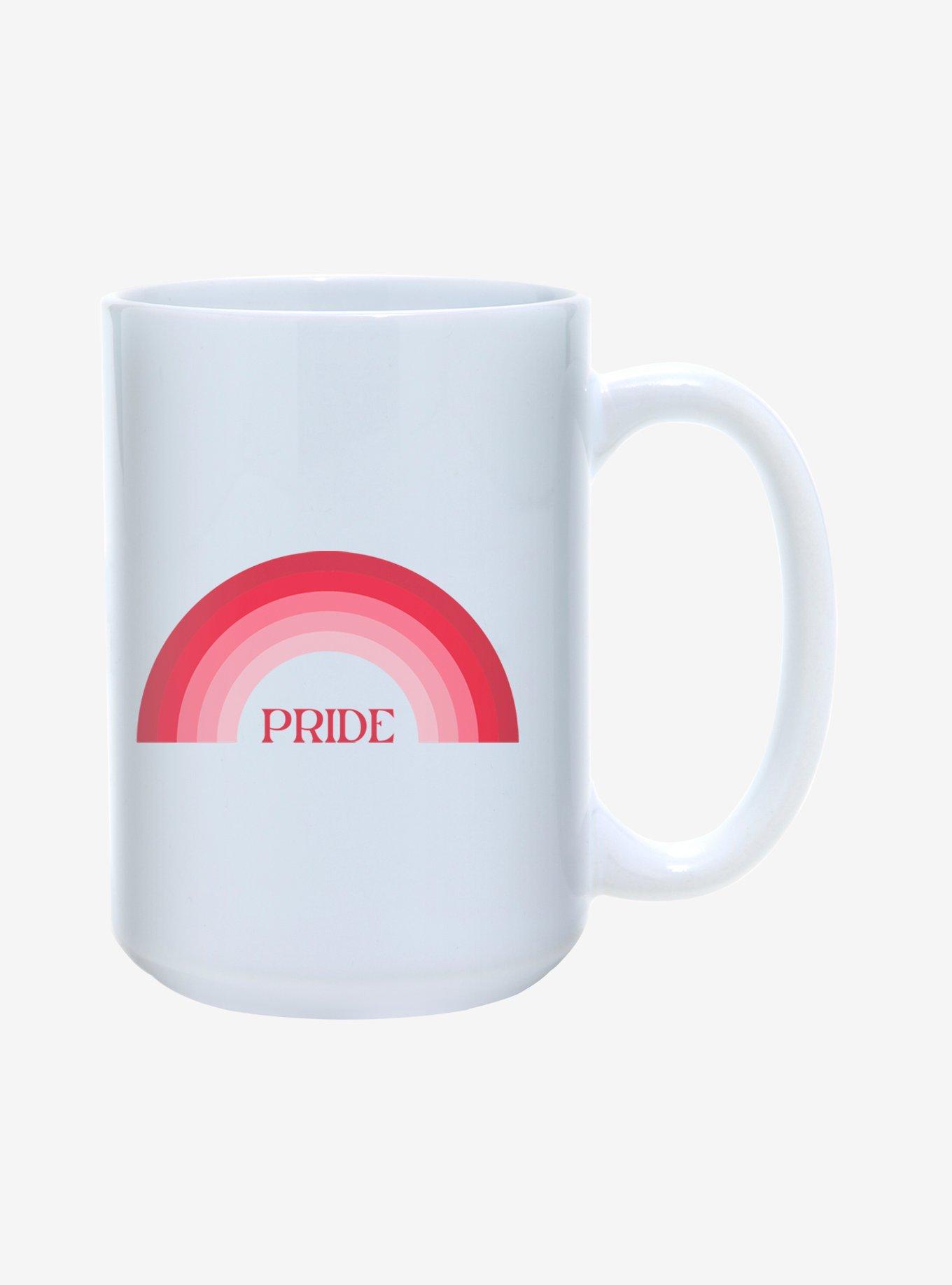 Red Rainbow Pride Mug 15oz, , hi-res