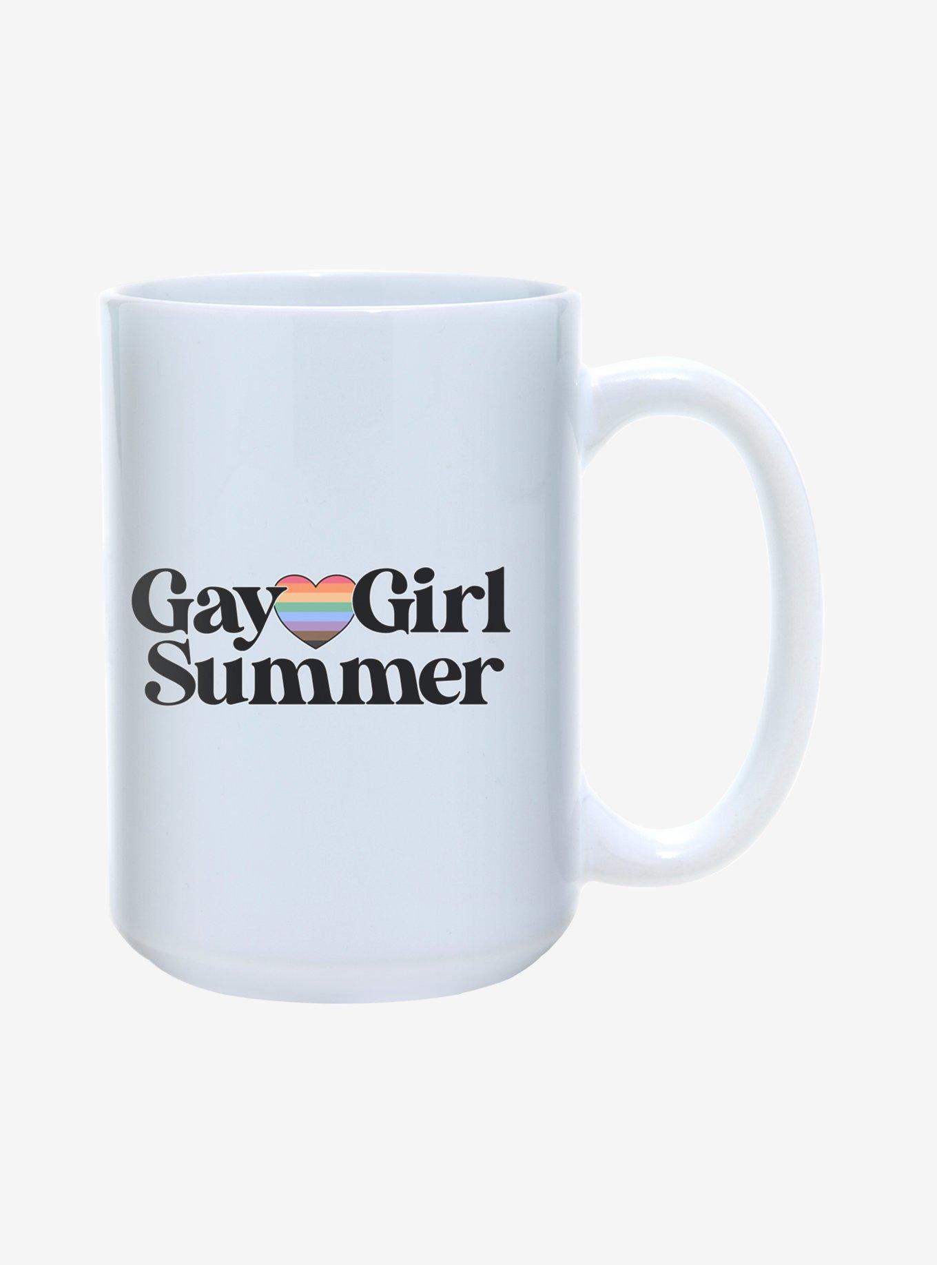 Gay Girl Summer Pride Mug 15oz, , hi-res