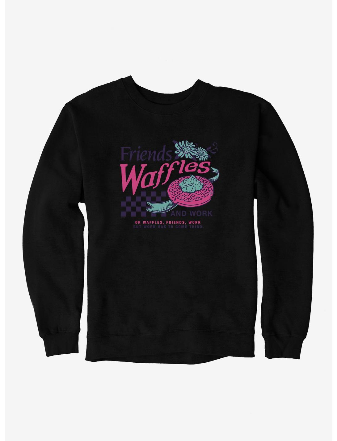 Parks And Recreation Friends Waffles Work Sweatshirt, , hi-res
