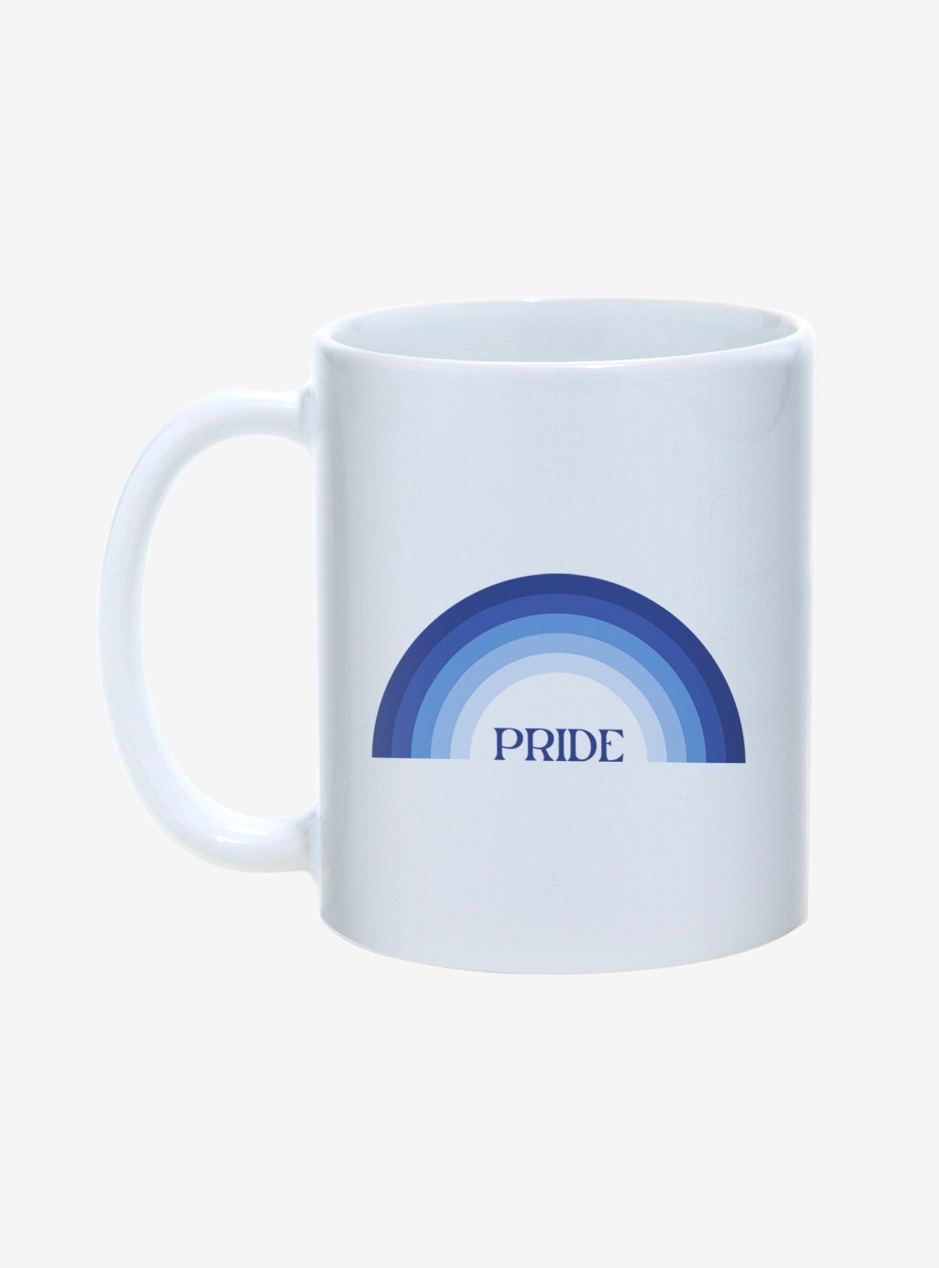 Blue Rainbow Pride Mug 11oz, , hi-res