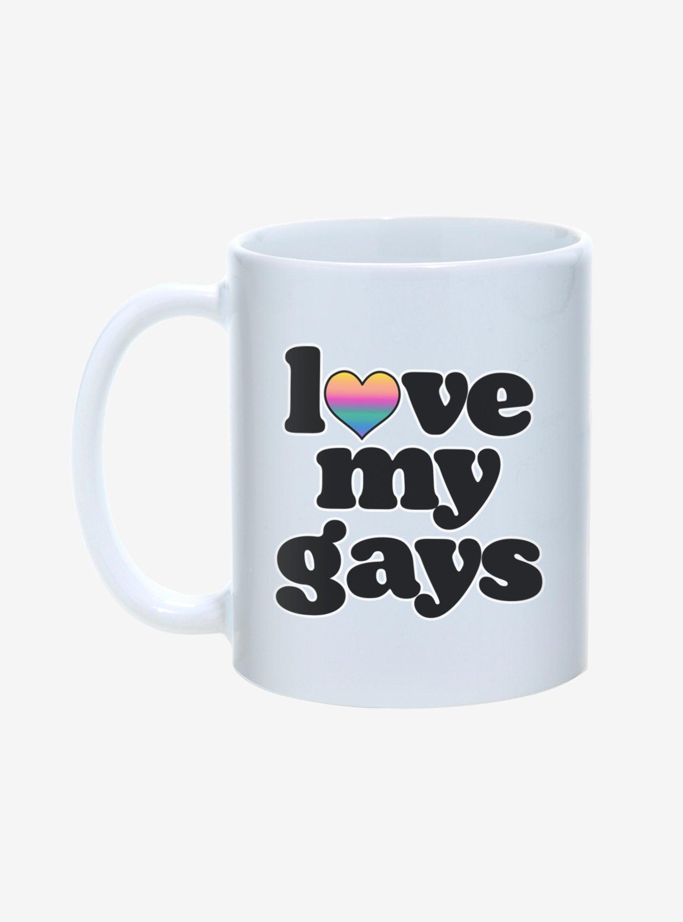Love My Gays Pride Mug 11oz, , hi-res