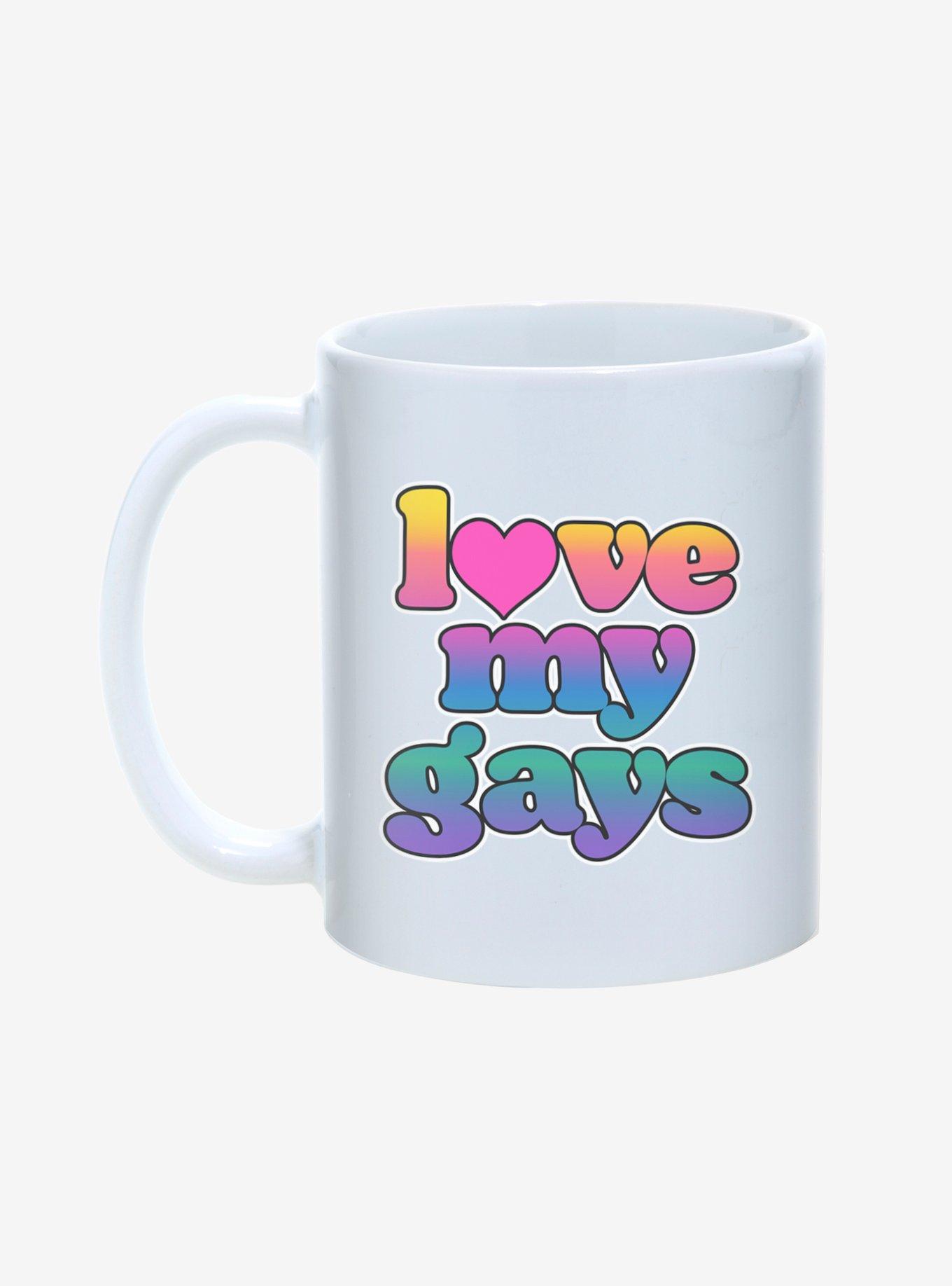 Love My Gays Pride Mug 11oz, , hi-res