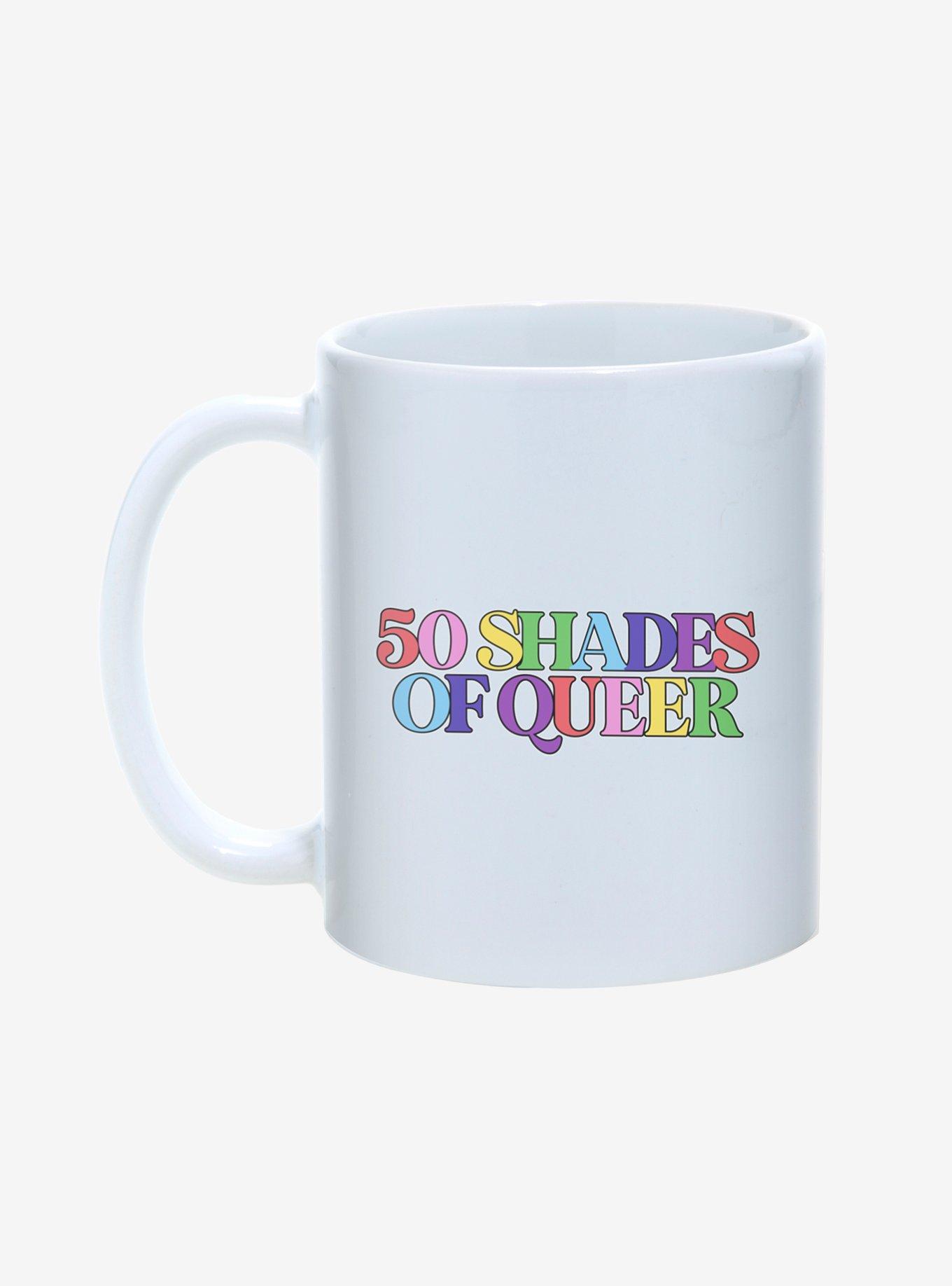 50 Shades of Queer Pride Mug 11oz, , hi-res