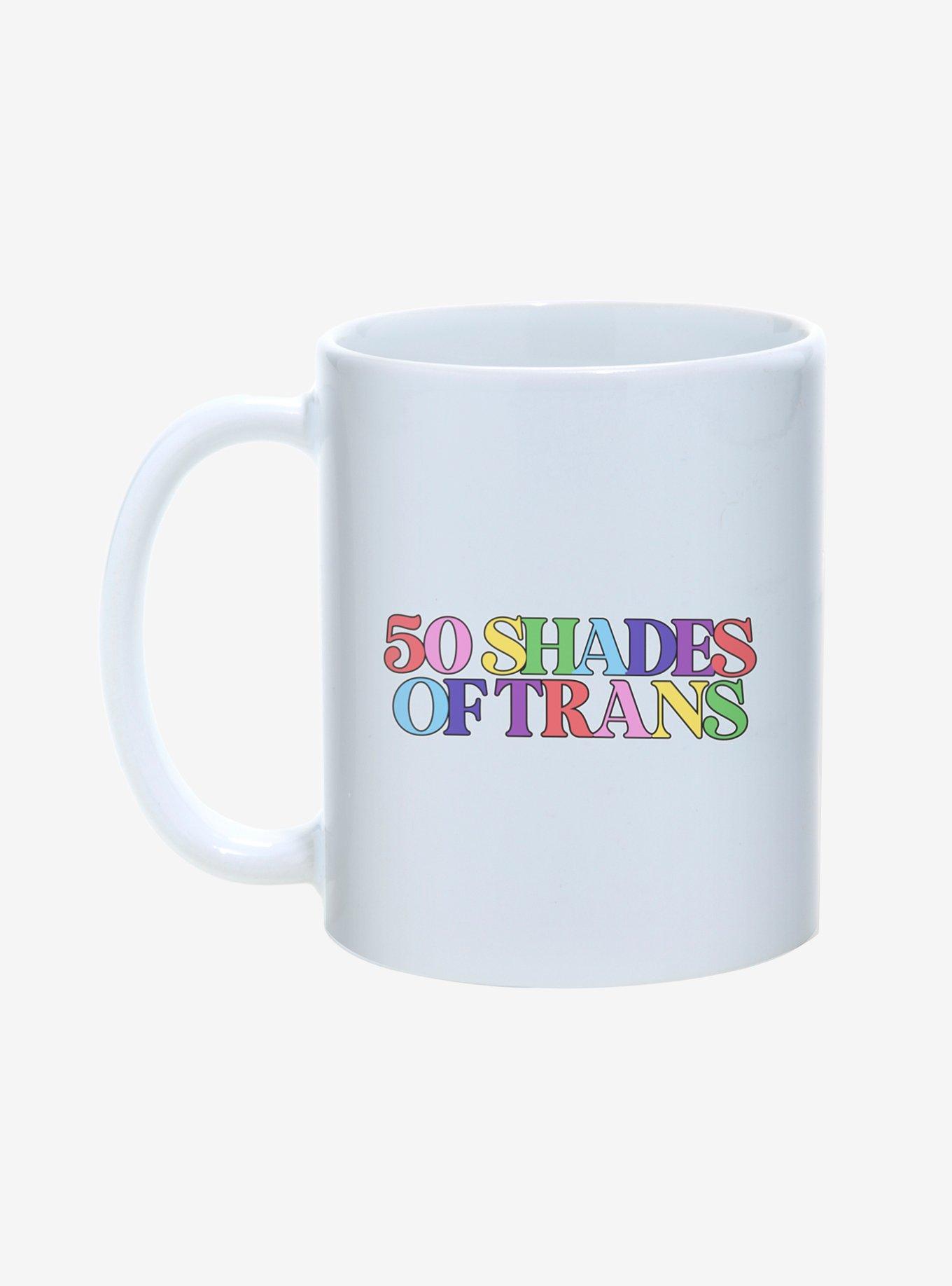 50 Shades of Trans Pride Mug 11oz, , hi-res