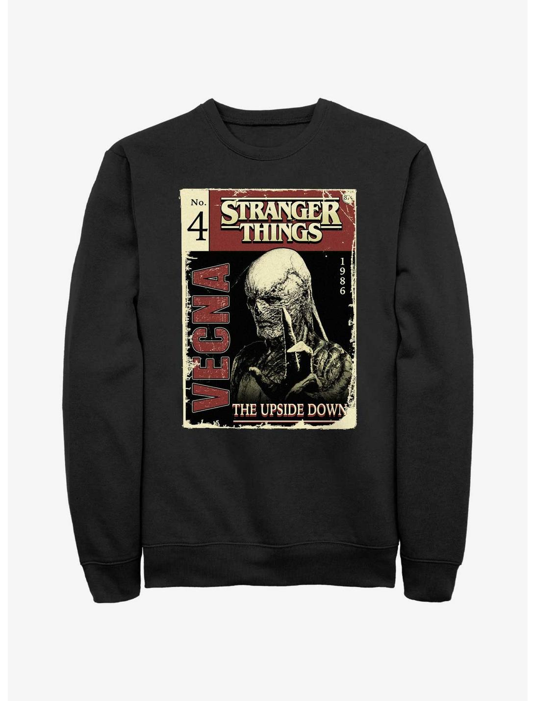 Stranger Things Vecna Cover Sweatshirt, BLACK, hi-res