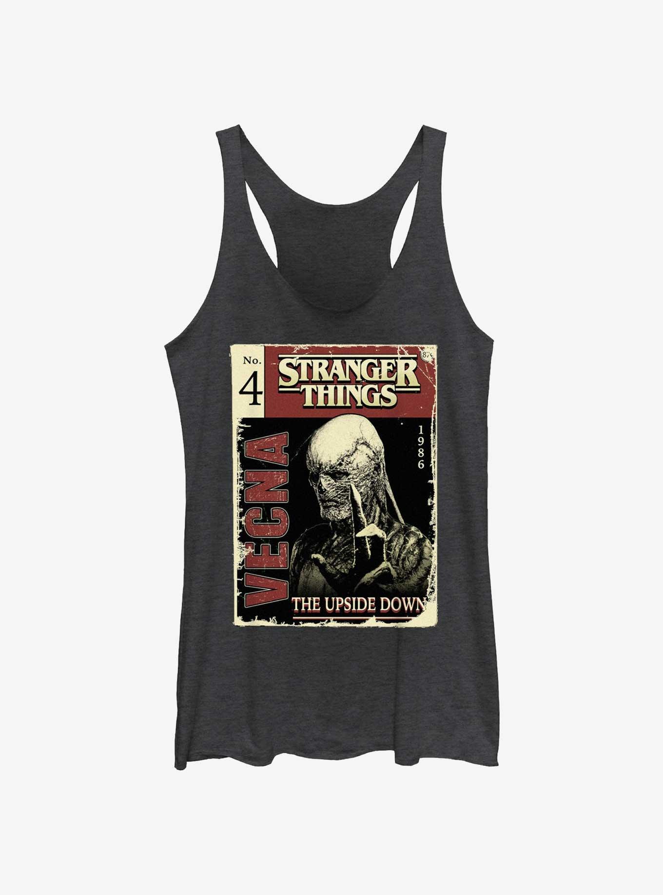 Stranger Things Vecna Cover Womens Tank Top, BLK HTR, hi-res