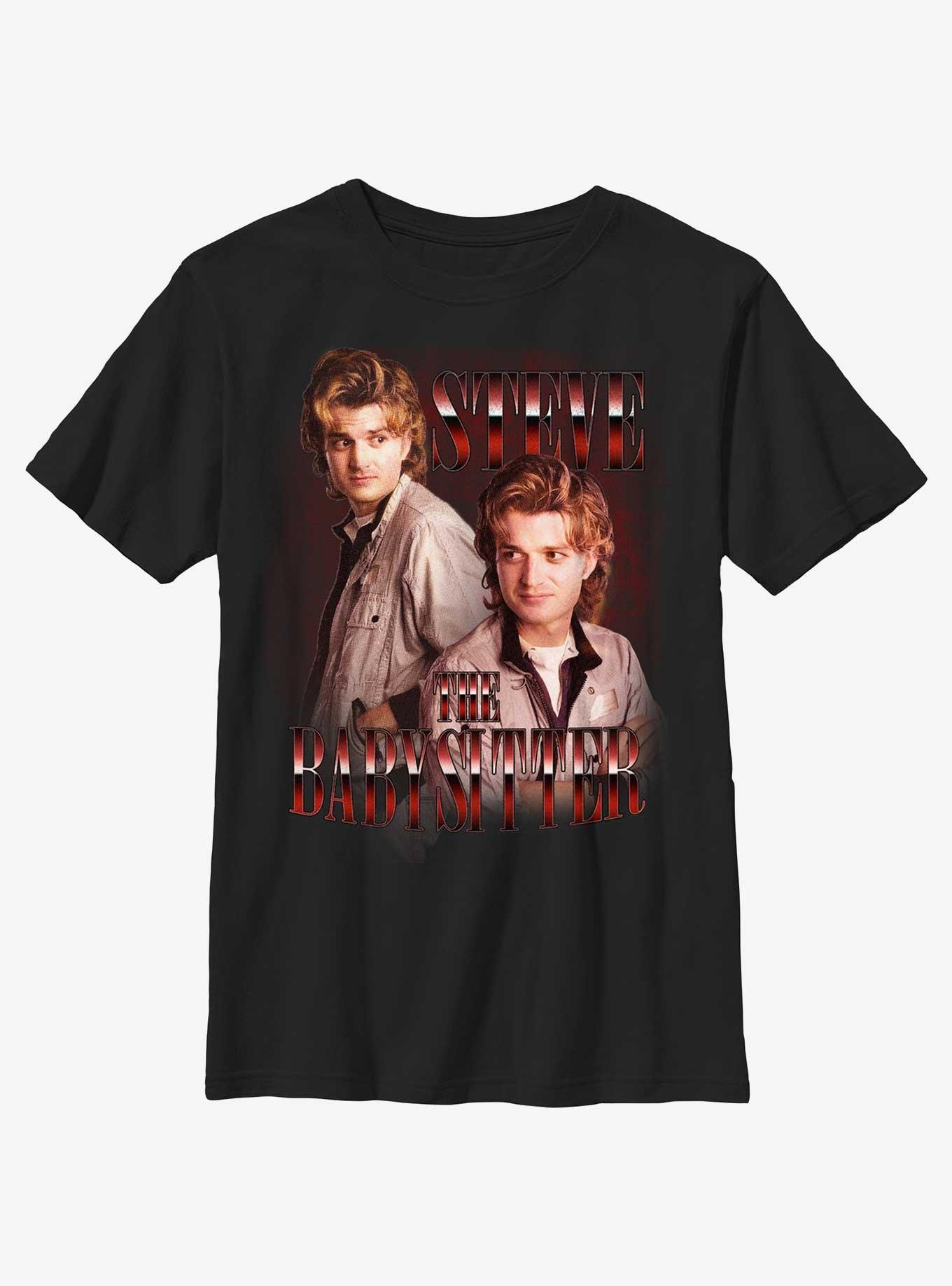 Stranger Things Steve The Babysitter Youth T-Shirt, , hi-res