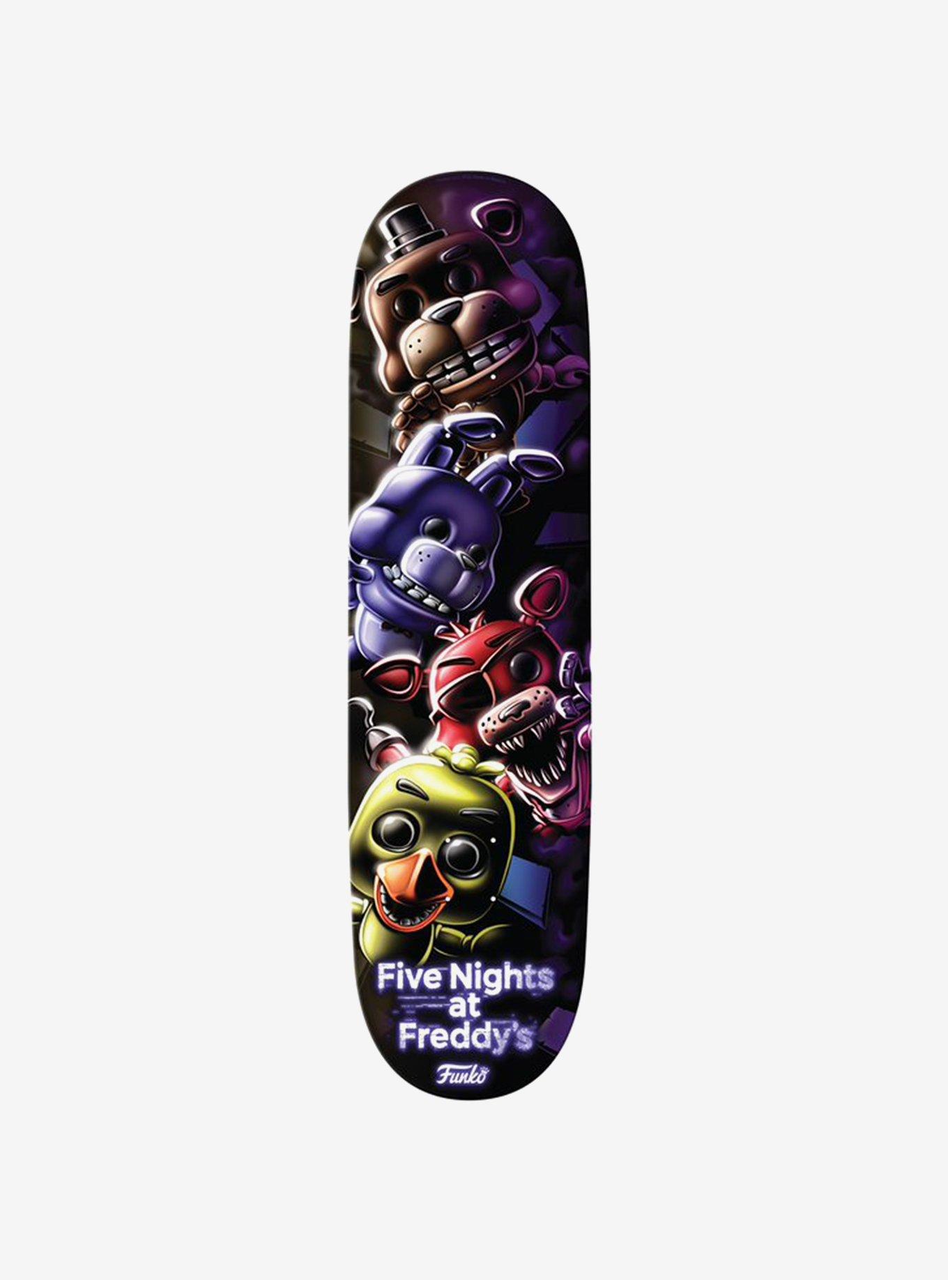 Funko Five Nights At Freddy's: Security Breach Group Skateboard Deck, , hi-res