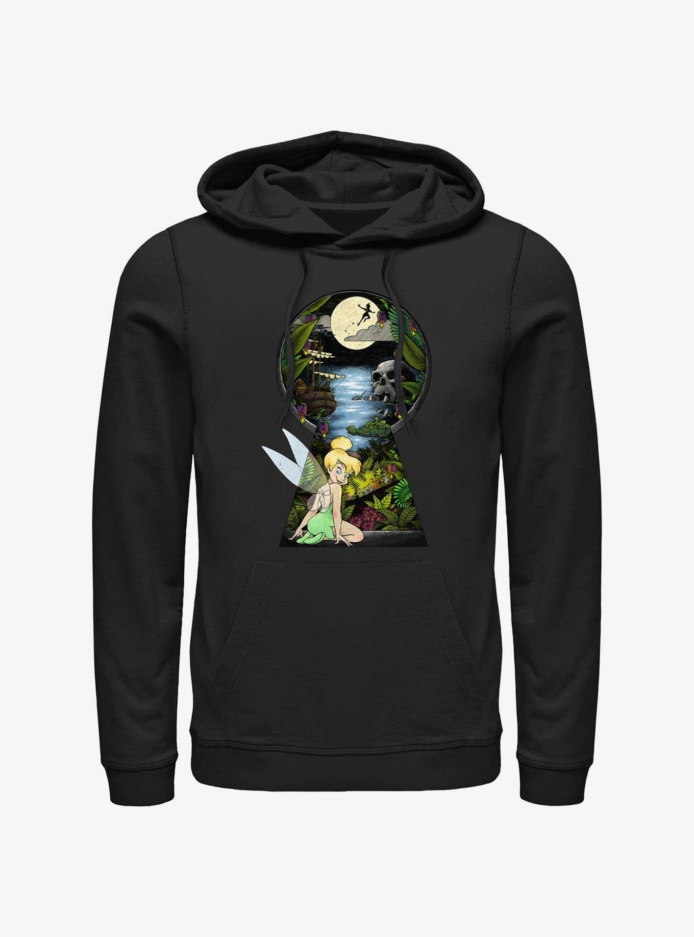 Disney Tinker Bell Keyhole Hoodie, , hi-res