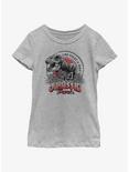 Jurassic Park Life Finds A Way Youth Girls T-Shirt, ATH HTR, hi-res