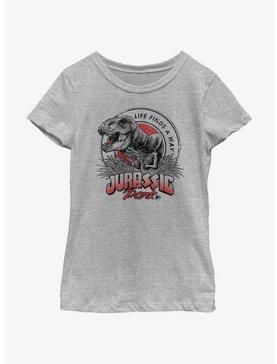 Jurassic Park Life Finds A Way Youth Girls T-Shirt, , hi-res