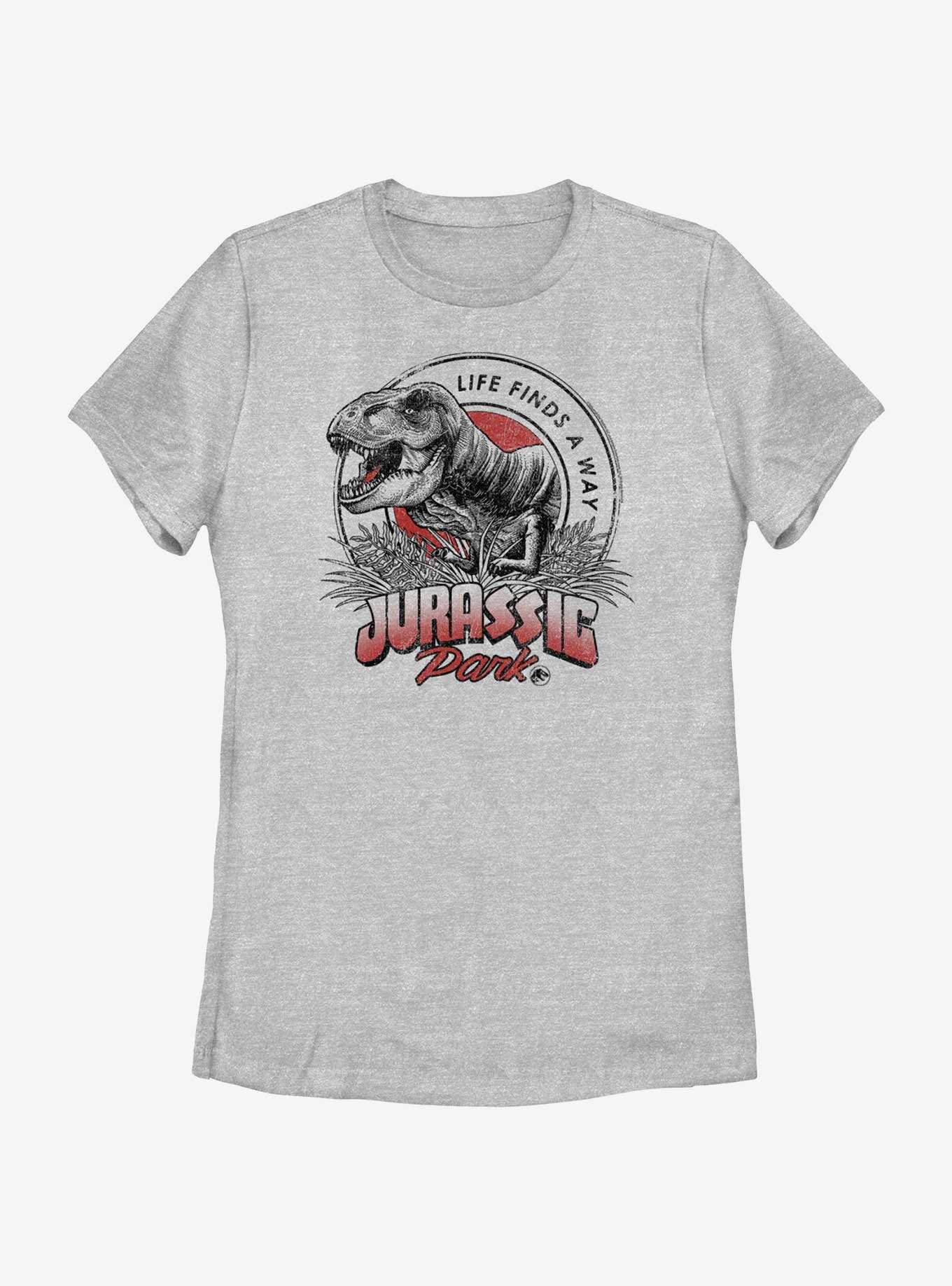 Jurassic Park Life Finds A Way Womens T-Shirt, , hi-res