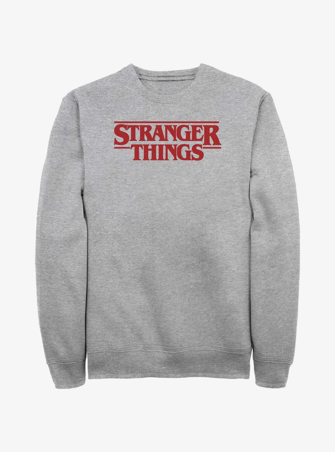 Stranger Things Red Logo Sweatshirt, , hi-res