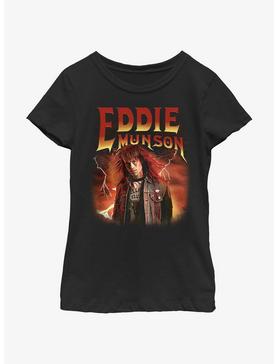 Stranger Things Metal Eddie Munson Youth Girls T-Shirt, , hi-res