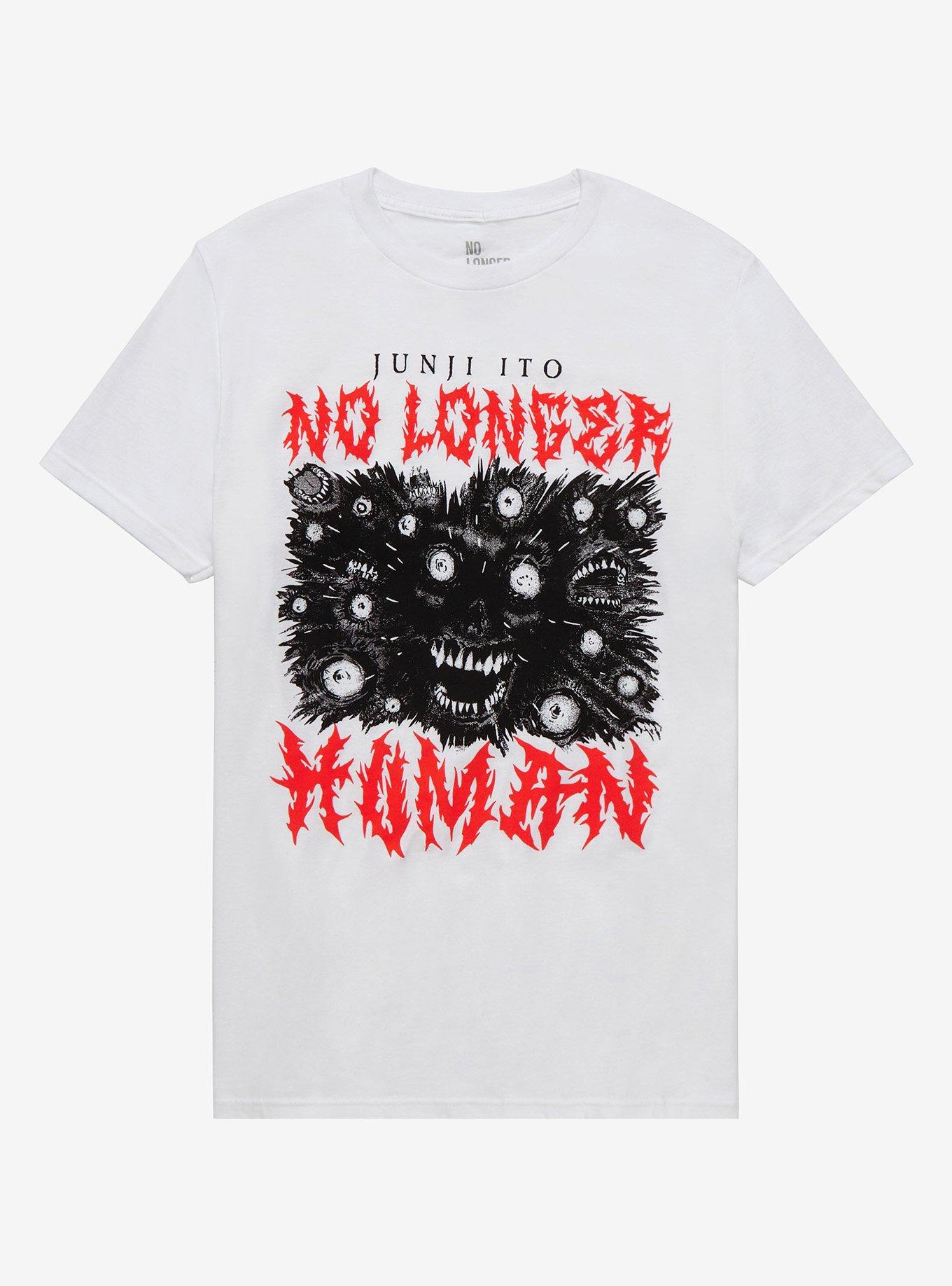 Junji Ito No Longer Human T-Shirt, BLACK, hi-res