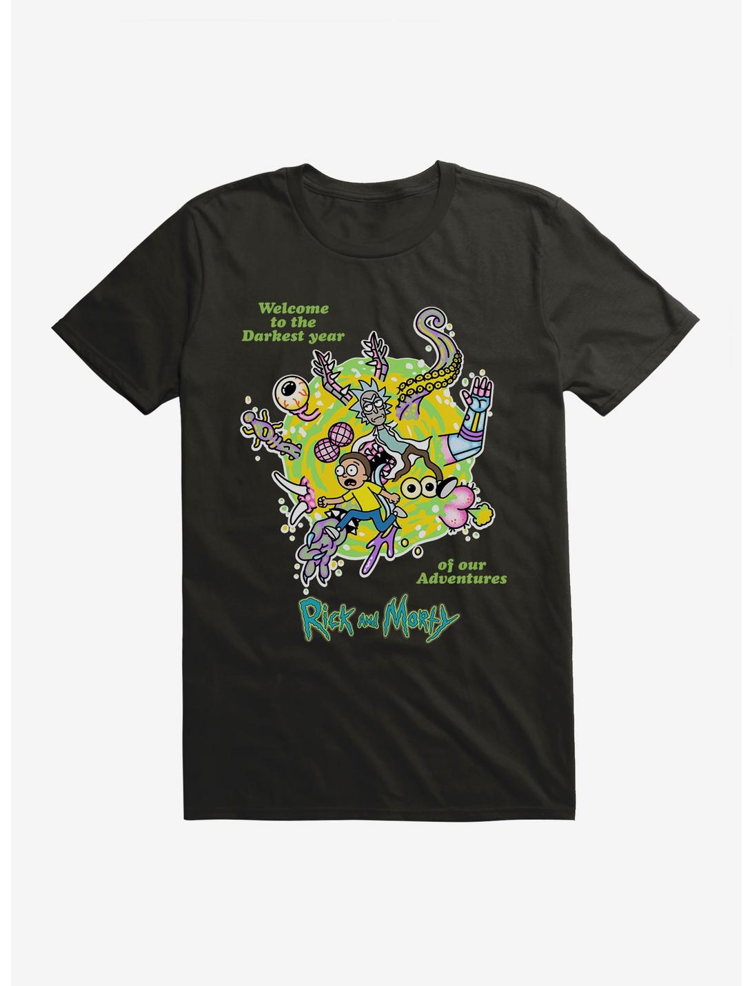 Rick And Morty Darkest Year T-Shirt, , hi-res