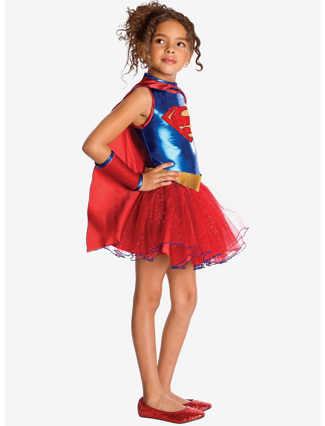 DC Comics Supergirl Tutu Youth Costume, MULTI, hi-res