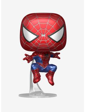 Funko Marvel Spider-Man: No Way Home Pop! Friendly Neighborhood Spider-Man  Vinyl Bobble-Head Hot Topic Exclusive | Hot Topic