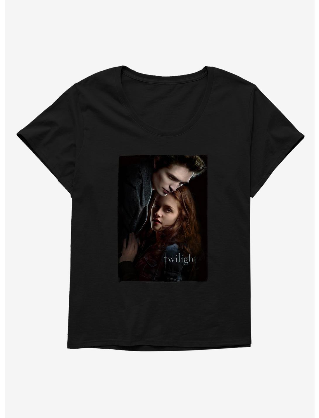 Twilight Bella And Edward Womens T-Shirt Plus Size, BLACK, hi-res