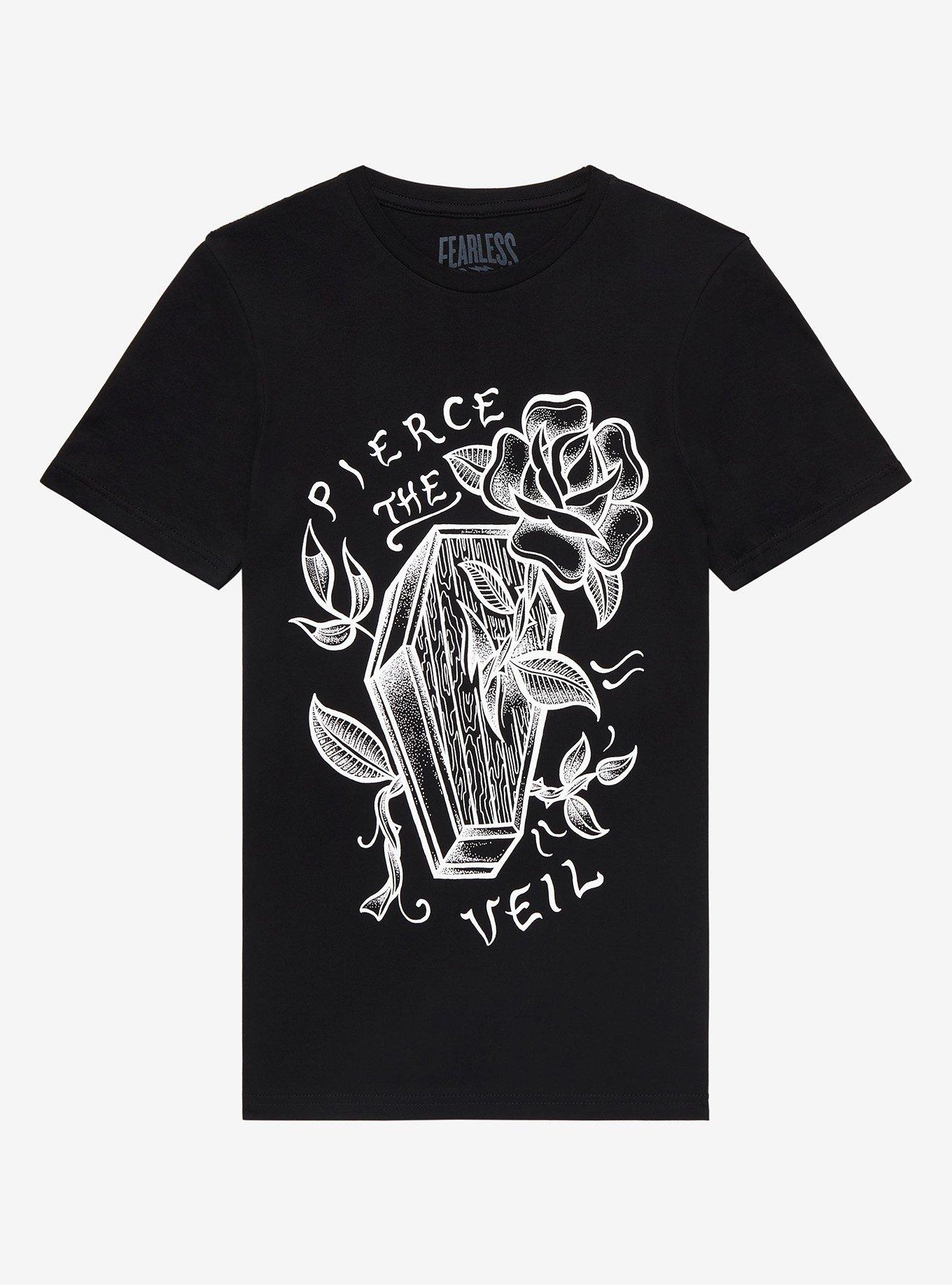 Pierce The Veil halloween pumpkin black T-shirt Cotton All sizes JJ2976