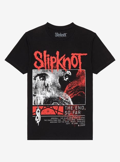 Slipknot The End, So Far Track List Boyfriend Fit Girls T-Shirt | Hot Topic