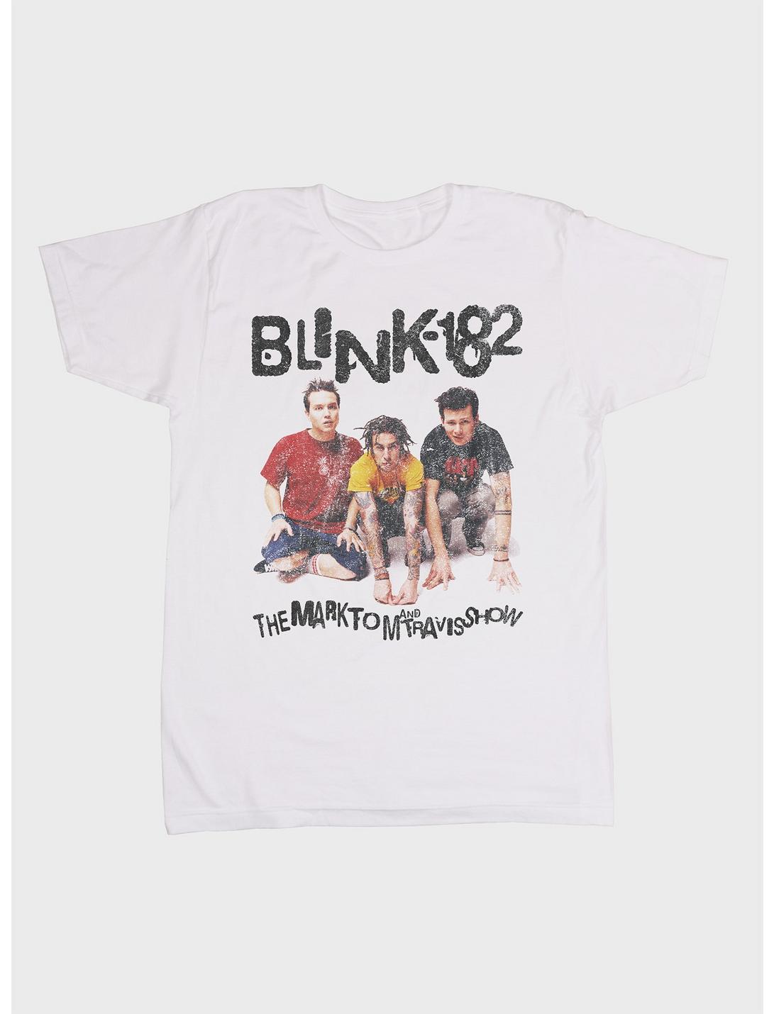 Blink-182 The Mark Tom And Travis Show T-Shirt, BRIGHT WHITE, hi-res