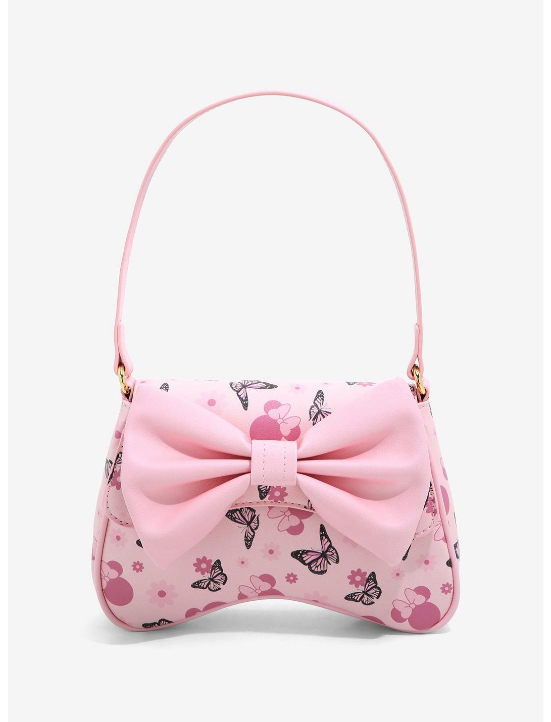 Her Universe Disney Minnie Mouse Butterfly Bow Baguette Bag, , hi-res