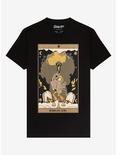 Scooby-Doo Scooby & Shaggy Tarot Card T-Shirt - BoxLunch Exclusive, BLACK, hi-res