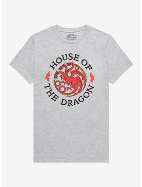 Game of Thrones House of the Dragon Crest T-Shirt - BoxLunch Exclusive, , hi-res