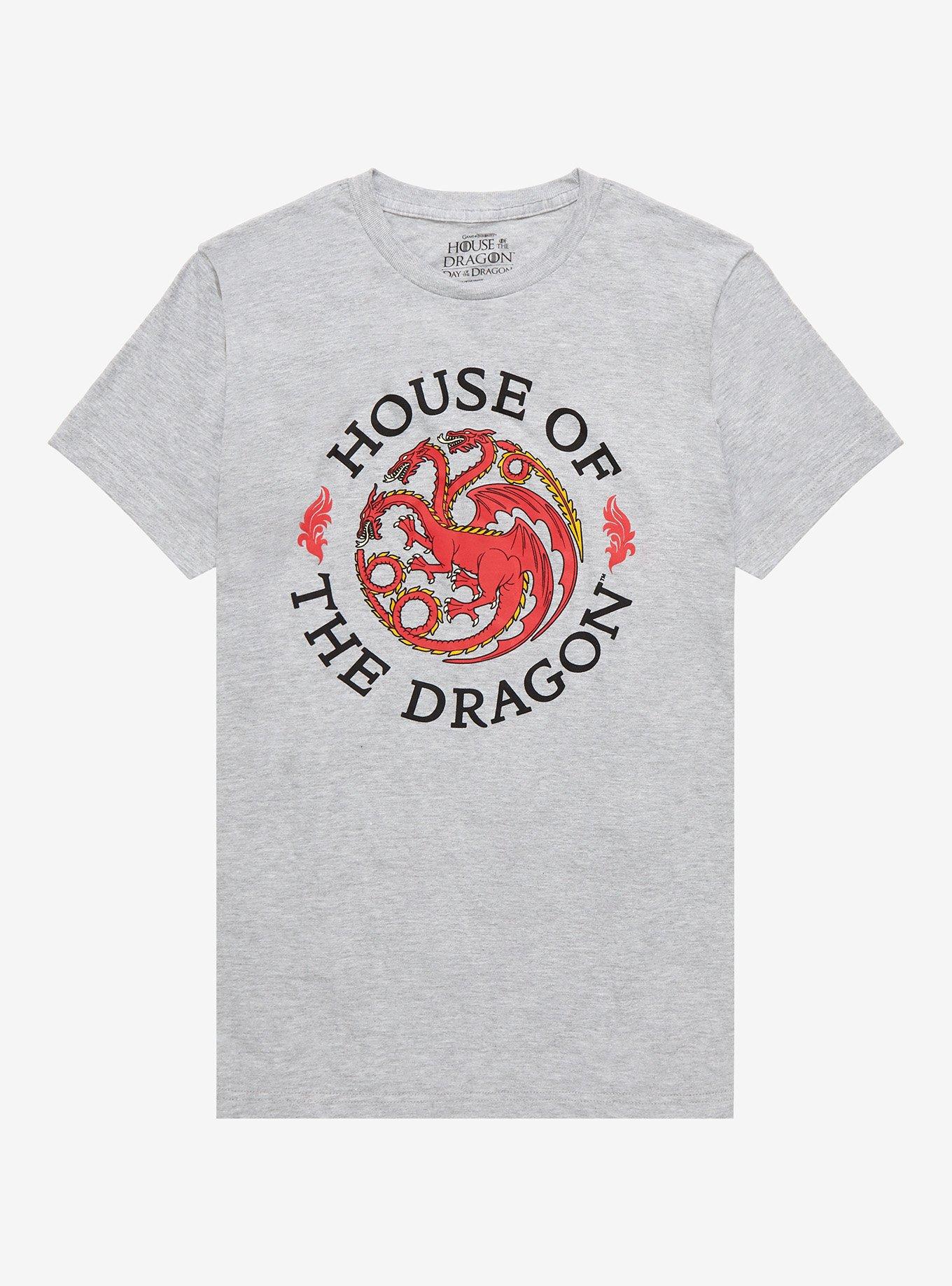 Game of Thrones House of the Dragon Crest T-Shirt - BoxLunch Exclusive, , hi-res