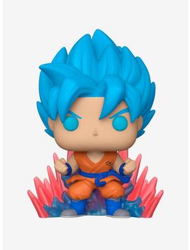 Funko Pop! Animation Dragon Ball Super SSGSS Goku (Kaio-Ken Times Twenty) Glow-in-the-Dark Vinyl Figure - BoxLunch Exclusive, , hi-res